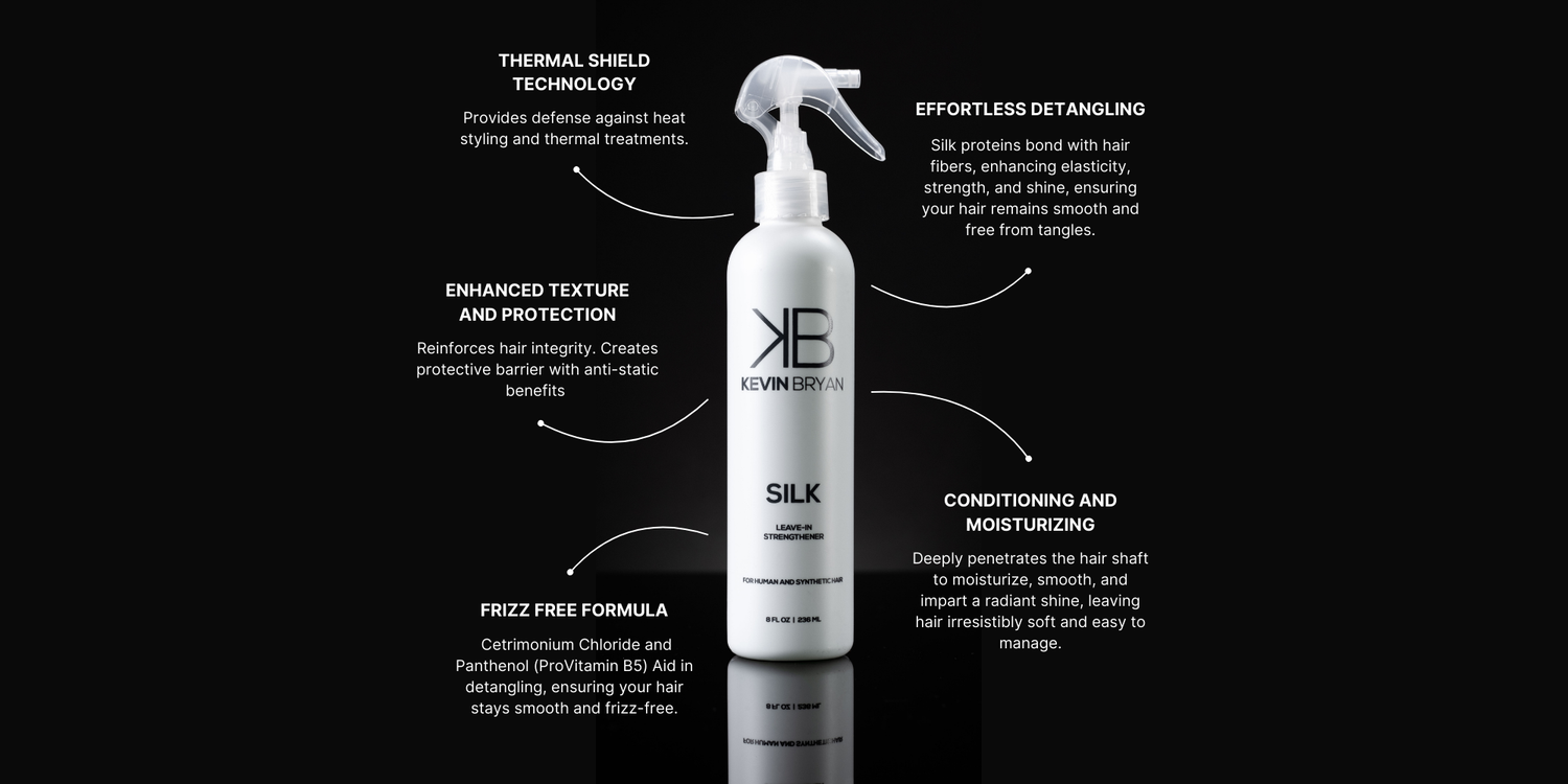 infographic about Silk Luxe product benefits